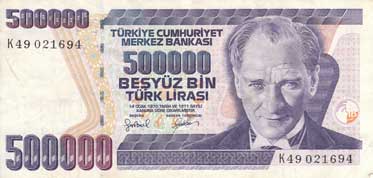 Турецкие деньги
