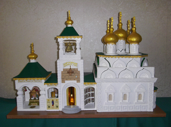 макет православного храма своими руками